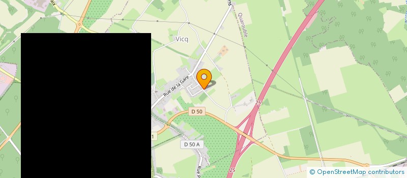 localisation de l'entreprise MONSIEUR ANTONIO COMIDA  VICQ