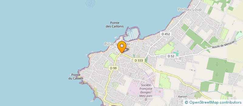 localisation de l'entreprise MONSIEUR ANTONIO COQUET  PIRIAC-SUR-MER