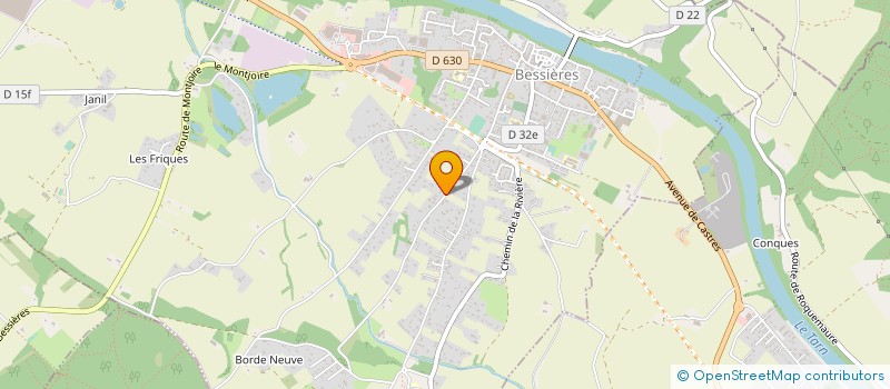 localisation de l'entreprise MONSIEUR ANTONIO CORDEIRO  BESSIERES