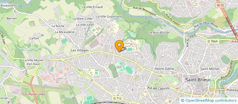 localisation de l'entreprise MONSIEUR ANTONIO CORREIA à SAINT-BRIEUC