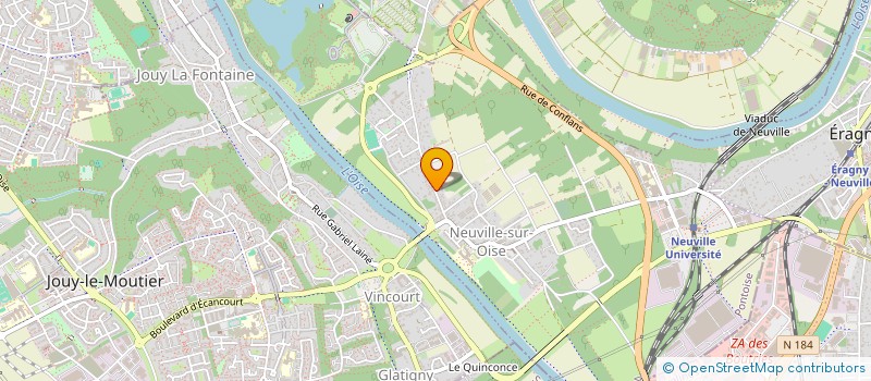 localisation de l'entreprise MONSIEUR ANTONIO COSTA  NEUVILLE-SUR-OISE