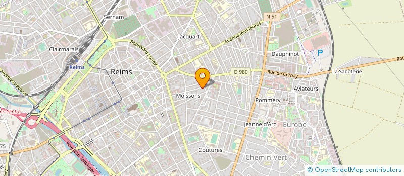 localisation de l'entreprise MONSIEUR ANTONIO CUBAIXO  REIMS