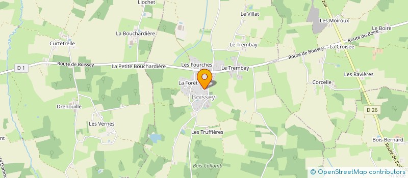 localisation de l'entreprise MONSIEUR ANTONIO DA CONCEICAO  SAINT-BENIGNE