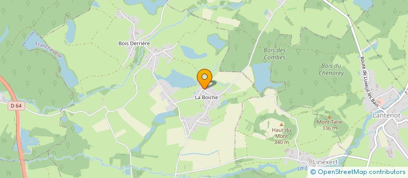 localisation de l'entreprise MONSIEUR ANTONIO DA CRUZ MARCELINO CALHANDRO  FRANCHEVELLE