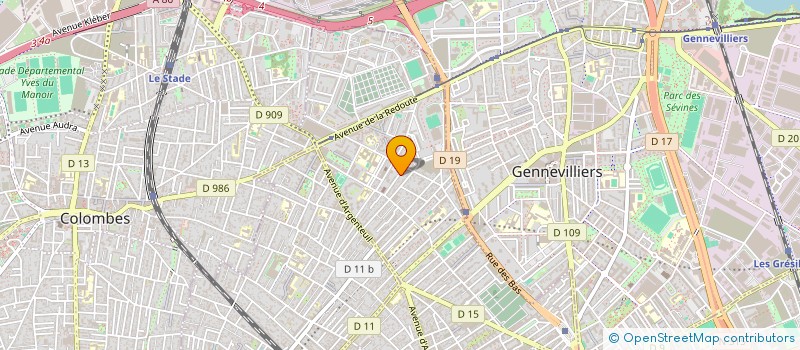 localisation de l'entreprise MONSIEUR ANTONIO DA CUNHA PEIXOTO à ASNIERES-SUR-SEINE
