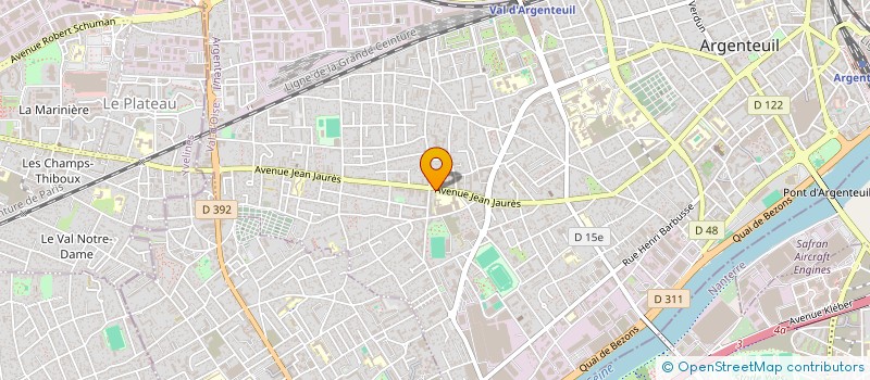 localisation de l'entreprise MONSIEUR ANTONIO DA FONSECA FIGUEIREDO  ARGENTEUIL