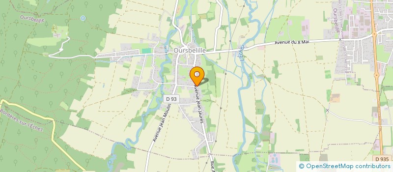 localisation de l'entreprise MONSIEUR ANTONIO DA ROCHA CARDOSO  OURSBELILLE