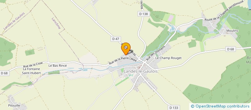 localisation de l'entreprise MONSIEUR ANTONIO DA ROCHA MAGALHAES  LANDES-LE-GAULOIS