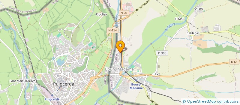 localisation de l'entreprise MONSIEUR ANTONIO DA ROCHA PEREIRA  ENVEITG