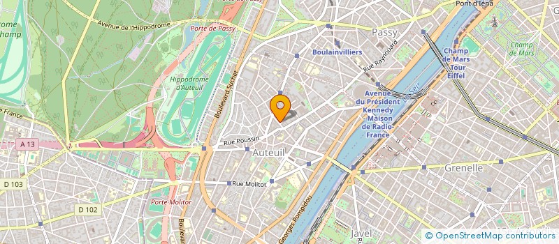 localisation de l'entreprise MONSIEUR ANTONIO DA SILVA à PARIS