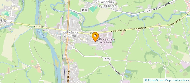 localisation de l'entreprise MONSIEUR ANTONIO DA SILVA  POUILLY-SOUS-CHARLIEU