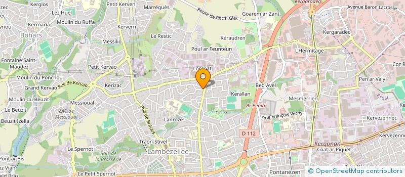 localisation de l'entreprise MONSIEUR ANTONIO DA SILVA à BREST