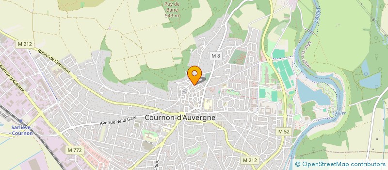 localisation de l'entreprise MONSIEUR ANTONIO DA SILVA  COURNON-D'AUVERGNE