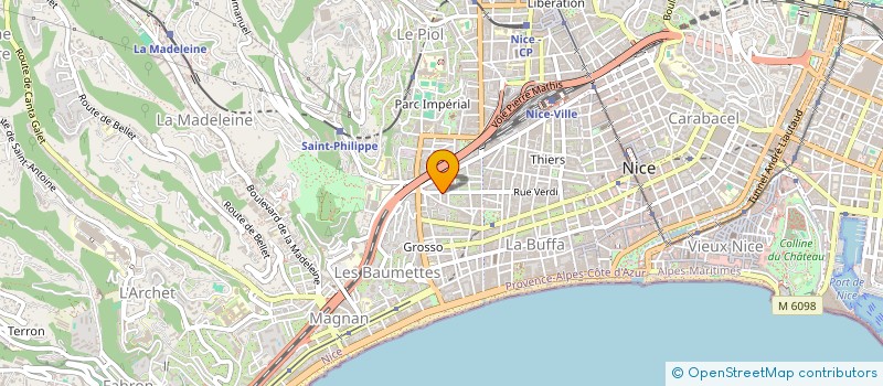 localisation de l'entreprise MONSIEUR ANTONIO DA SILVA CARDOSO à NICE