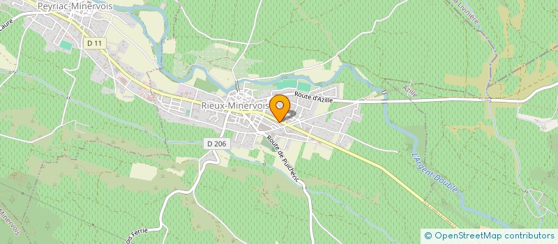 localisation de l'entreprise MONSIEUR ANTONIO DA SILVA GOMES  RIEUX-MINERVOIS