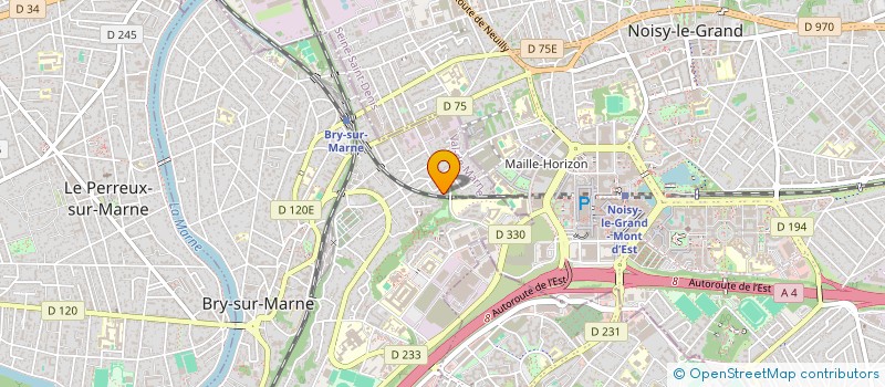 localisation de l'entreprise MONSIEUR ANTONIO DA SILVA RAMOS  BRY-SUR-MARNE