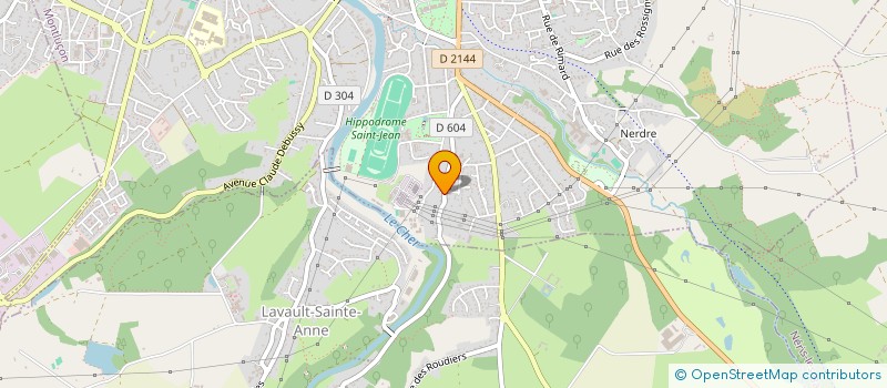 localisation de l'entreprise MONSIEUR ANTONIO DA VEIGA XAVIER à MONTLUCON
