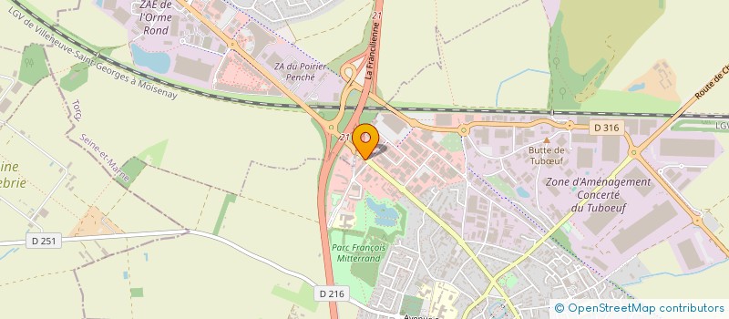 localisation de l'entreprise MONSIEUR ANTONIO DE BARROS  BRIE-COMTE-ROBERT