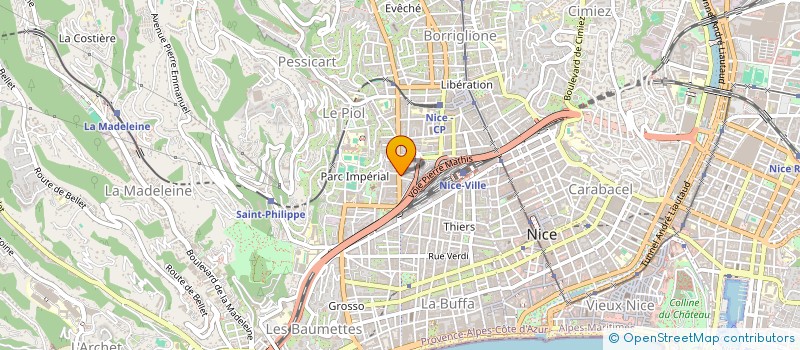 localisation de l'entreprise MONSIEUR ANTONIO DE BRITO VELOSO  NICE