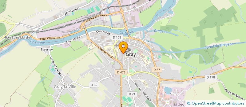 localisation de l'entreprise MONSIEUR ANTONIO DE DEUS  GRAY