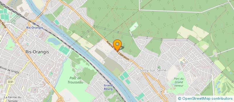 localisation de l'entreprise MONSIEUR ANTONIO DE JESUS GASPAR  SOISY-SUR-SEINE