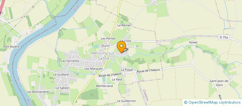localisation de l'entreprise MONSIEUR ANTONIO DE MAGALHAES à MESSIMY-SUR-SAONE