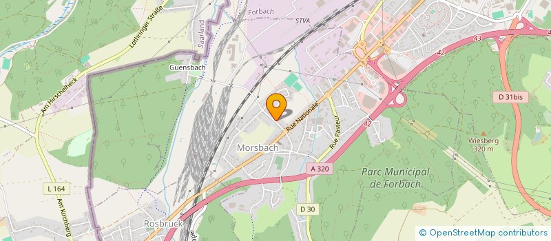 localisation de l'entreprise MONSIEUR ANTONIO DE OLIVEIRA à MORSBACH