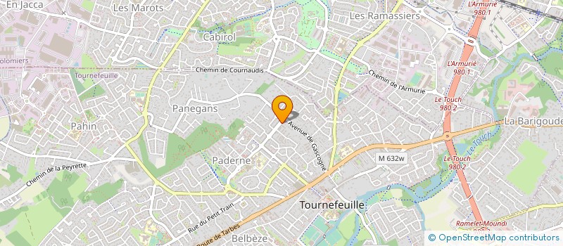 localisation de l'entreprise MONSIEUR ANTONIO DE OLIVEIRA à TOURNEFEUILLE
