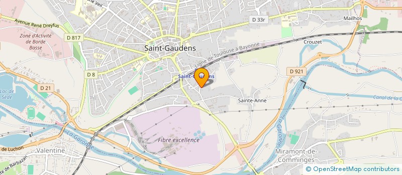 localisation de l'entreprise MONSIEUR ANTONIO DE OLIVEIRA CARVALHO à SAINT-GAUDENS