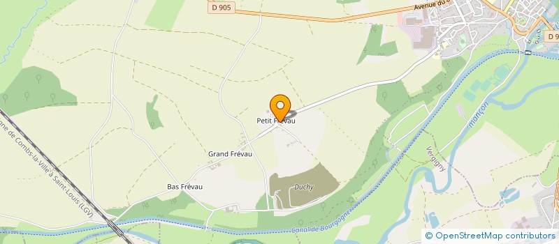 localisation de l'entreprise MONSIEUR ANTONIO DE OLIVEIRA DA SILVA à VERGIGNY