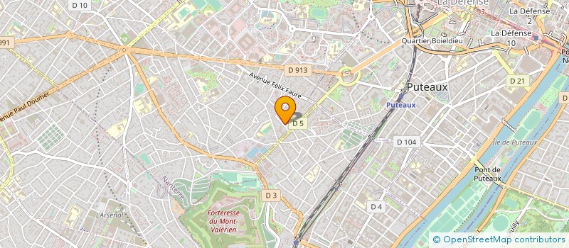 localisation de l'entreprise MONSIEUR ANTONIO DE SA BRANDAO  NANTERRE