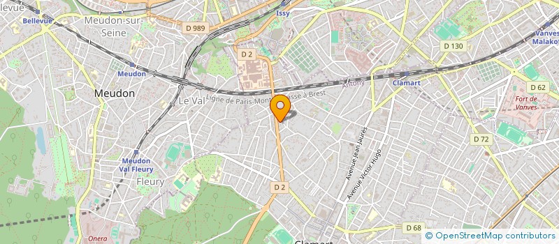 localisation de l'entreprise MONSIEUR ANTONIO DE SOUSA à CLAMART