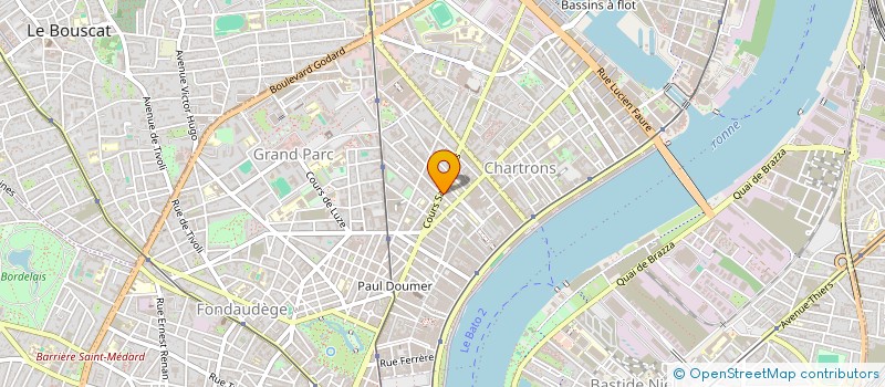 localisation de l'entreprise MONSIEUR ANTONIO DE SOUSA GONCALVES  BORDEAUX