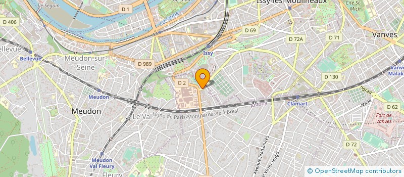 localisation de l'entreprise MONSIEUR ANTONIO DEL AGUILA RUIZ à CLAMART
