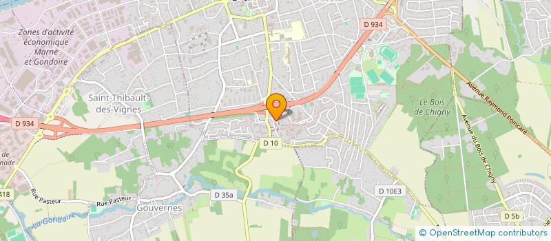 localisation de l'entreprise MONSIEUR ANTONIO DEL SIGNORE à LAGNY-SUR-MARNE