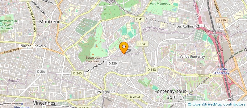 localisation de l'entreprise MONSIEUR ANTONIO DIAS à MONTREUIL