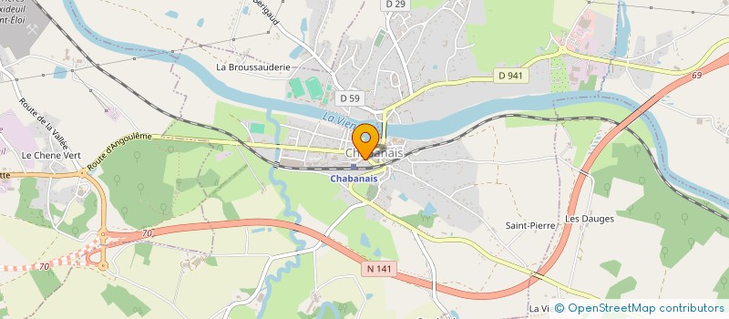 localisation de l'entreprise MONSIEUR ANTONIO DIAS COIMBRA à CHABANAIS