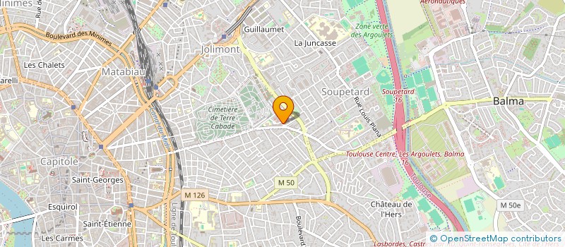 localisation de l'entreprise MONSIEUR ANTONIO DIAS DA SILVA  TOULOUSE