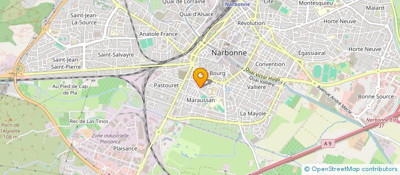 localisation de l'entreprise MONSIEUR ANTONIO DIAZ CORTES  NARBONNE