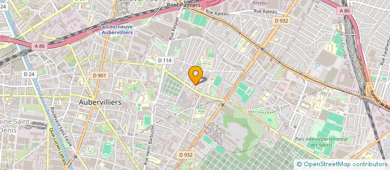 localisation de l'entreprise MONSIEUR ANTONIO DIAZ DAVILA  AUBERVILLIERS