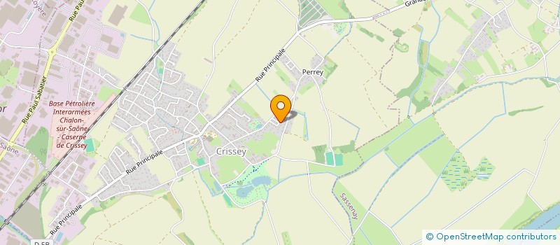 localisation de l'entreprise MONSIEUR ANTONIO DIEBRA  CRISSEY