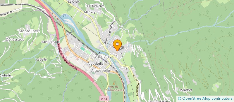 localisation de l'entreprise MONSIEUR ANTONIO DINIZ FARIA  VAL-D'ARC