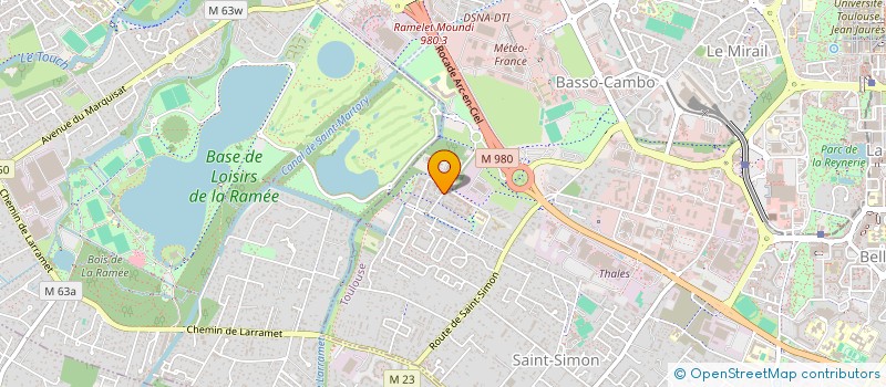 localisation de l'entreprise MONSIEUR ANTONIO DOMINGUES à TOULOUSE