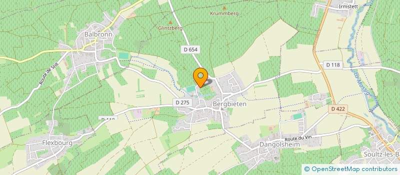 localisation de l'entreprise MONSIEUR ANTONIO DOS ANJOS ALVES SIMAO  BERGBIETEN