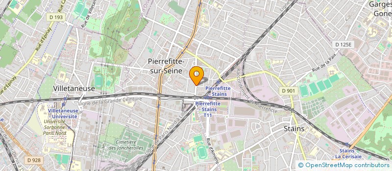 localisation de l'entreprise MONSIEUR ANTONIO DOS REIS à PIERREFITTE-SUR-SEINE