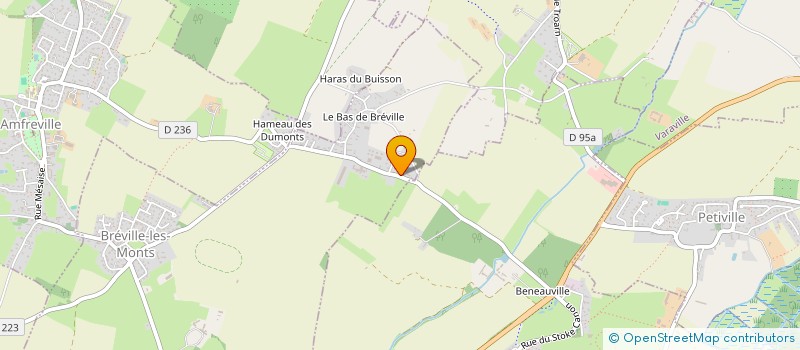 localisation de l'entreprise MONSIEUR ANTONIO DOS SANTOS  BREVILLE-LES-MONTS