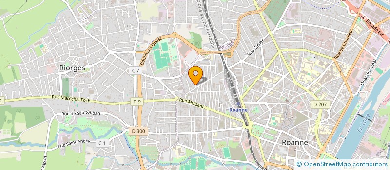 localisation de l'entreprise MONSIEUR ANTONIO DOS SANTOS à ROANNE