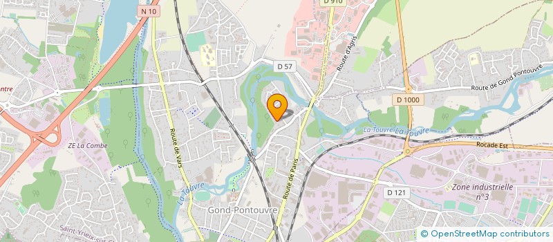 localisation de l'entreprise MONSIEUR ANTONIO DOS SANTOS PIRES  GOND-PONTOUVRE