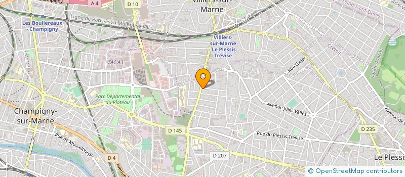 localisation de l'entreprise MONSIEUR ANTONIO DUARTE à CHAMPIGNY-SUR-MARNE