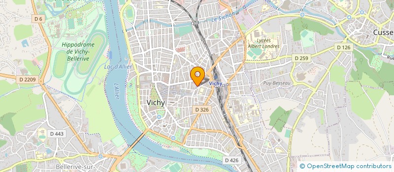 localisation de l'entreprise MONSIEUR ANTONIO DUARTE à VICHY